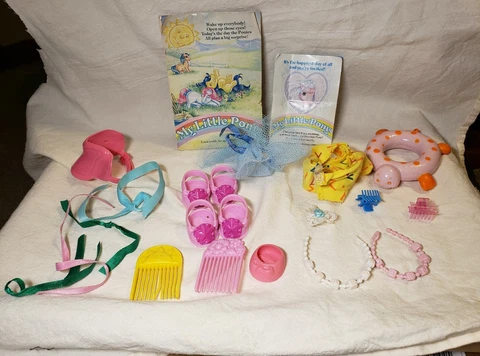 Vintage My Little Pony G1 Accessories Lot Cover