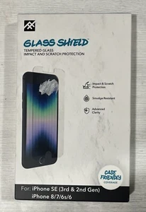 ZAGG iFrogz Glass Shield Screen Protector Apple iPhone SE 3rd, 2nd Gen, 8/7/6/6s - Picture 1 of 1