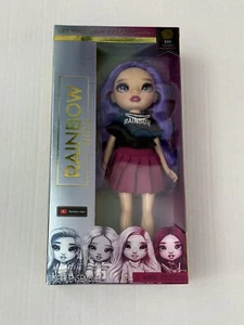 Rainbow High Emi Vanda Doll 11" Purple Eyes Hair Series 3 Fashion Art Skirt Tee - Picture 1 of 6
