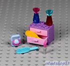 LEGO - 7 Stck. Lippenstift Haarbürste Handtasche Parfüm Mädchen Minifigur Utensil Freunde