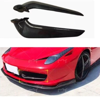 2013-2015 Для Ferrari 458 Italia Spider передний бампер вентиляционный разветвитель диффузор - Изображение 1 из 4