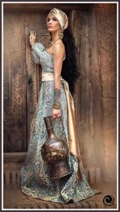 Lady Curiosity 348 - Chart Counted Cross Stitch Pattern Needlework craft - Imagen 1 de 5