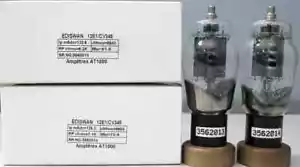 12E1 CV345 Ediswan Amplifier Tubes Amplitrex tested Qty 1 Match Pair 2Pcs - Picture 1 of 8