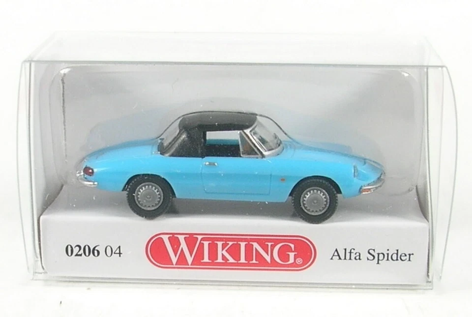 Alfa Spider (Azzurro) 1966-1969 1:87 Wiking - Immagine 1 di 1