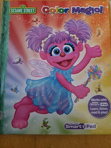 Sesame Street Color Magic W/ Abby Hardcover Book Works With My First Smartpad - Picture 1 of 2