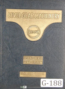 Sistema de engranajes biselados Gleason proporción de dientes, 10-30 por piñón, manual 1935 - Imagen 1 de 3