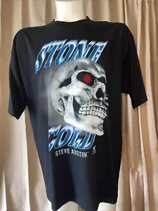 NOS Vintage STONE COLD Steve Austin Skull PROFESSIONAL ASS KICKER 1998 WWF XL USA - Bild 1 von 8