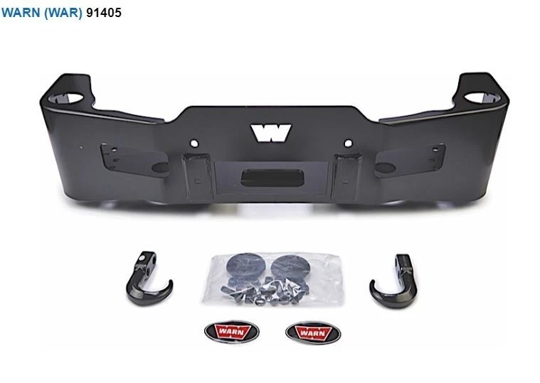 WARN 91405 Trans4mer Gen II Black Winch Carrier Kit for 11-19 GMC Sierra 2500 HD - Image 1 of 1