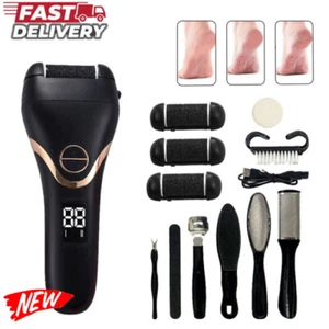 Electric Foot Dead Skin Grinder Callus Remover File Pedicure Skin Care Tool Set - Picture 1 of 12