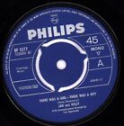 Jan and Kelly There Was A Girl There Was A Boy 7" vinyl UK Philips 1964 3 PRONG