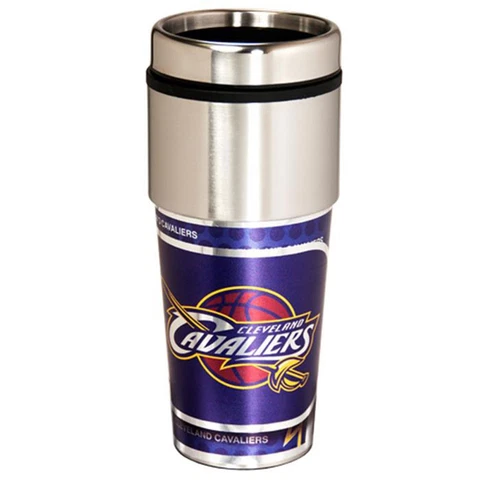 Cleveland Cavaliers 16oz Stainless Steel NBA Travel Mug Cover