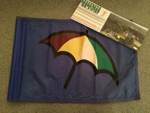 LATROBE COUNTRY CLUB COURSE FLOWN PIN FLAG - ARNOLD PALMER - BAY HILL - PGA Cover