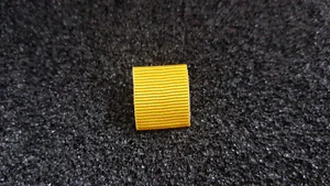 Ordenspange Gelb altes System Bandspange Bandschnalle Feldspange - Picture 1 of 2