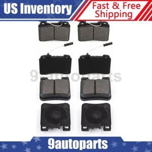 Front & Rear Brake Pads Kit For 1996 1997 Mercedes-Benz C36 AMG - Picture 1 of 7