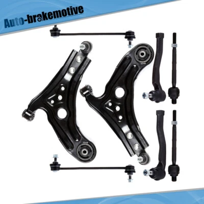 Juego de suspensión de brazos de control inferiores de 8 piezas para Pontiac Wave 2005-2008 Foto 1 de 4