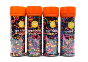 Rainbow Chip Crunch Sprinkles, 5.25 oz., Pack of Four - Picture 1 of 3