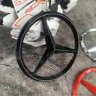 70Mm Full Metal Car Front Hood Trident Sticker For Mercedes Benz A/B/C/E/S Class