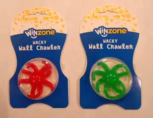 Wacky Wall Crawler Lot of 2 (Red & Green) Octopus Wacky Wall Walker Toy NEW!! - Picture 1 of 1