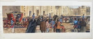 Original Art of Paris during the French Revolution - Picture 1 of 9