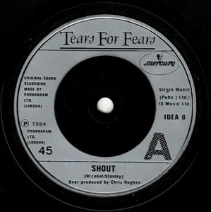 Tears For Fears – Shout / The Big Chair - 1984 - Mercury Records - 7" Vinyls - Picture 1 of 2