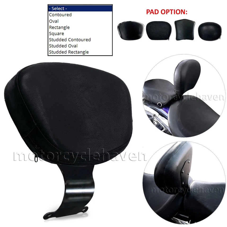 Honda VT1100 1987-1997 Shadow Ace 1995-2001 Ace Tourer Rider Driver Backrest Kit - Image 1 of 4