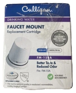 Cartucho de repuesto de filtro de grifo de agua potable Culligan FM-15RA nuevo - Imagen 1 de 6