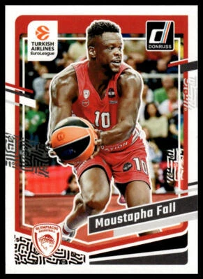 2023-24 Donruss Euroleague Moustpha Fall #123 - Image 1 of 2