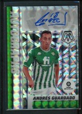 2021-22 ANDRES GUARDADO AUTO PANINI MOSAIC LALIGA SANTANDER SILVER AUTOGRAPHS