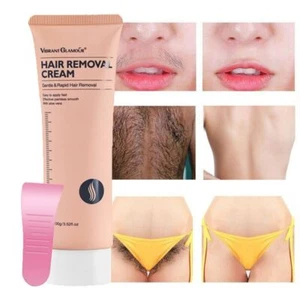 Painless Body Hair Removal Cream Depilatory Men Women Private Bikini Area Pubic - Picture 1 of 12