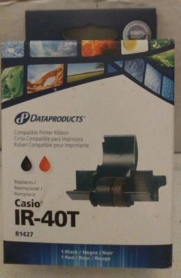 Brand New, Dataproducts Casio IR-40T Black Red Ink Roller New 👍 New In The Box  - Image 1 of 4