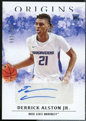 Derrick Alston Jr. 2021-22 Panini Chronicles Draft Origins Rookie Autograph #22  - Image 1 of 2