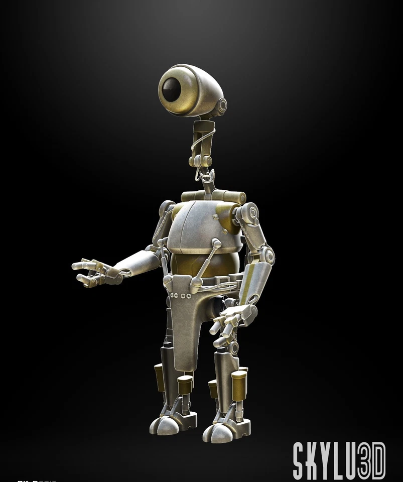 PK-Series Worker Droid for 3.75 in & 6 in Figure Diorama (1:18 & 1:12 ) - Image 1 of 1