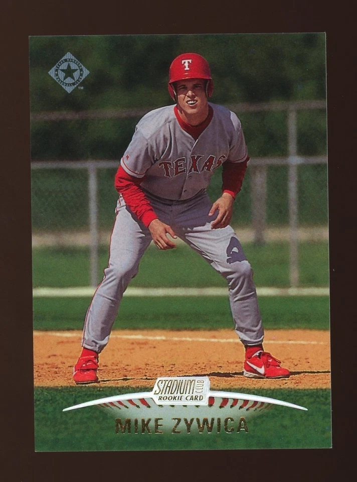 MIKE ZYWICKA 1999 STADIUM CLUB #142 Texas Rangers - Image 1 of 2