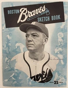 1946 BOSTON BRAVES Baseball Yearbook - High Grade - First Year - Picture 1 of 5