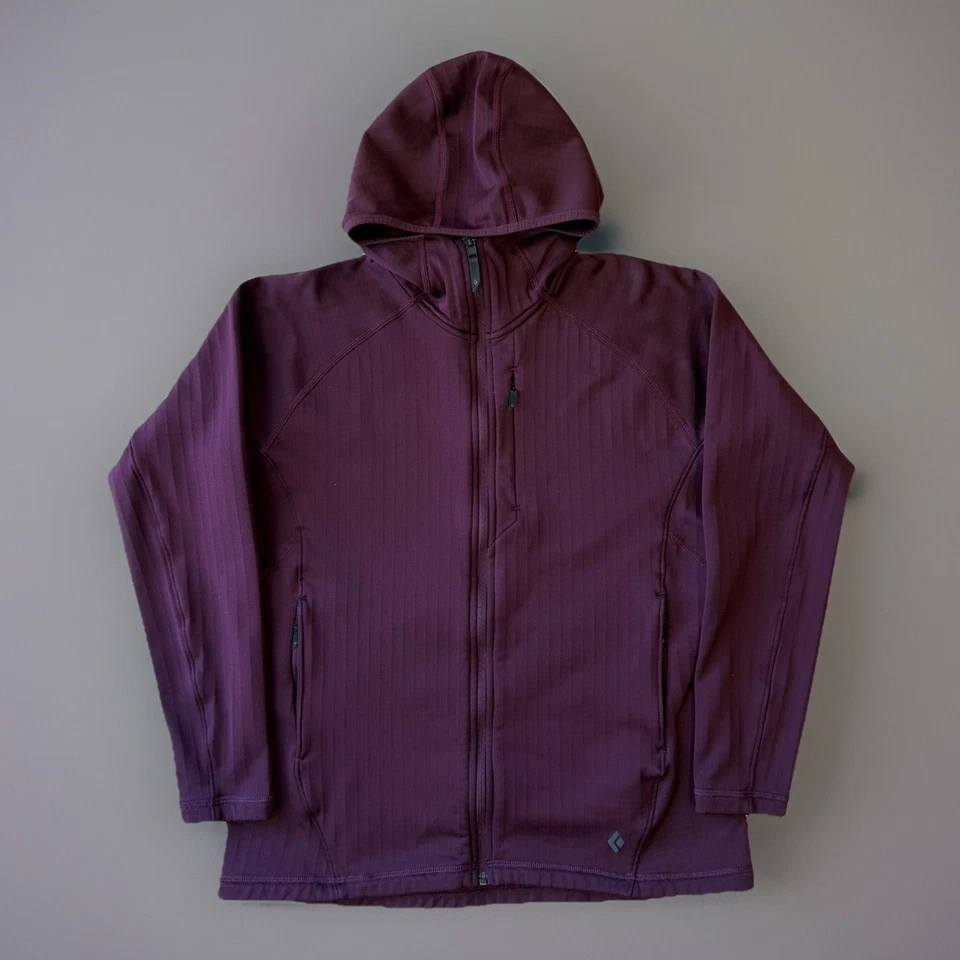 Black Diamond Factor Hoody Women's Large Maroon Regulator Fleece Light Jacket - Image 1 of 4