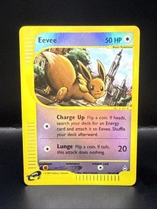 Pokemon Eevee Aquapolis 75/147 Holograma Inverso - Imagen 1 de 7