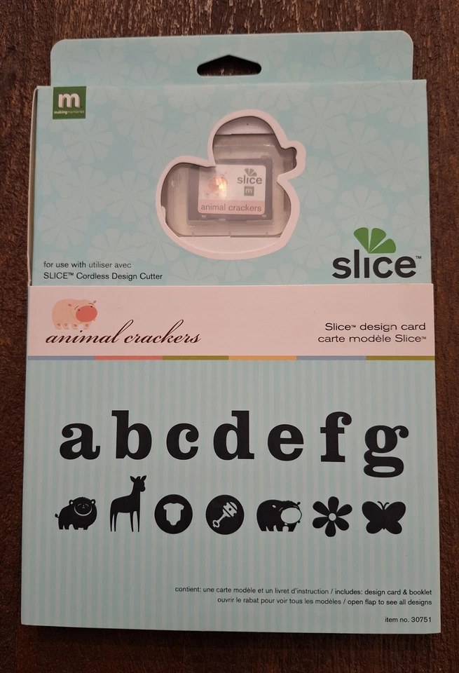 Making Memories Slice Design SD Card "animal Crackers" 30751
