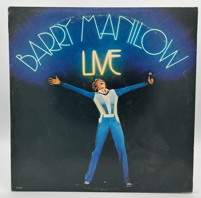 Barry Manilow Live 12" Vinyl Records - Arista - Tested Foto 1 de 4