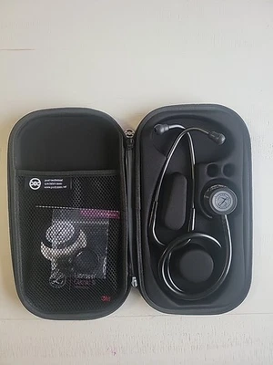 3M Littmann Classic III Stethoscope  Black Tube, Smoke  Finish. New never used. - Image 1 of 4