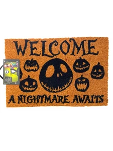 The Nightmare Before Christmas Fußmatte Unisex A Nightmare Awaits multicolor - Bild 1 von 2