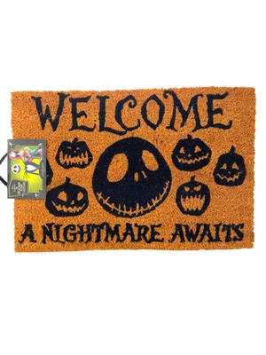 The Nightmare Before Christmas Fußmatte Unisex A Nightmare Awaits multicolor - Bild 1 von 2