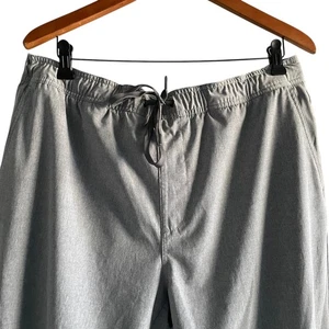 Pantalones informales de viaje de golf Linksoul Tempus Fugit XXL grises con cordón - Imagen 1 de 5