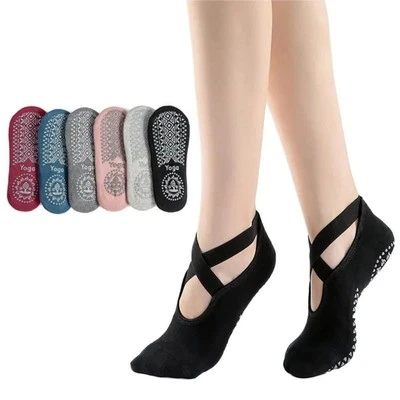 Nonslip Yoga Socks Cotton Pilates Grip Socks New Ballet Socks Pilates