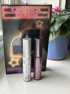NUEVO EN CAJA LÁPIZ LABIAL QUEEN Drops of Jupiter Mini Brillo Labial Dúo ESPACIO CADETE + MÁS ALLÁ DE MARTE - Imagen 1 de 1