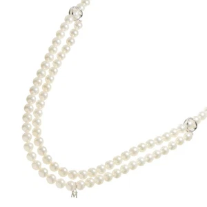 Collar Largo MIKIMOTO Infinity Akoya Perla 7.3-7.0mm 18K WG 90301869 - Imagen 1 de 6