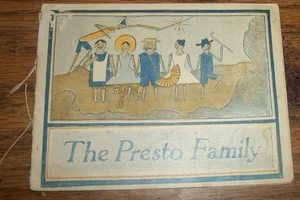 1920's Presto Family Storybook~String Attached~Story of Family~3" by 4 1/4" - Picture 1 of 5
