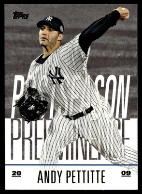 ANDY PETTITTE 2018 TOPPS UPDATE POSTSEASON PREEMINENCE NEW YORK YANKEES #PO-30 - Image 1 of 2