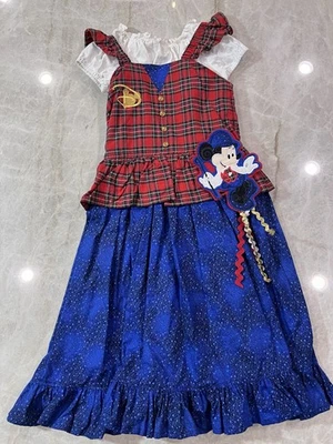 Disney VIP тур гид заказ платье и блузка бутик Ollie девочка Sz 12 мыши - Изображение 1 из 4
