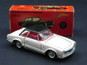 Tekno Mercedes 230 Sl Hard Top Denmark Rif. 929 Box W/Box Vintage Die Cast - Picture 1 of 11
