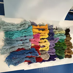 Vintage Paterna Wolle Garn SCHNITT mehrere Farben Garnknäuel - Bild 1 von 4